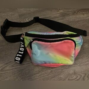 Claire’s Rainbow Tie Dye Fanny Pack